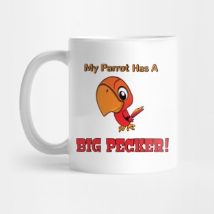 My Parrot has a Big Pecker Mug